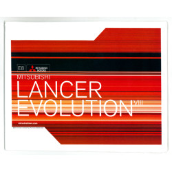MITSUBISHI LANCER EVOLUTION VIII BROCHURE