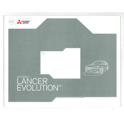 MITSUBISHI LANCER EVOLUTION VIII BROCHURE