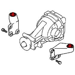 RALLIART LANCER EVO 4 - 10 REAR DIFF SUPPORT STRENGTHENED RUBBER INSULATOR BUSH