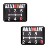 RALLIART 乾碳纖維換檔杆把手