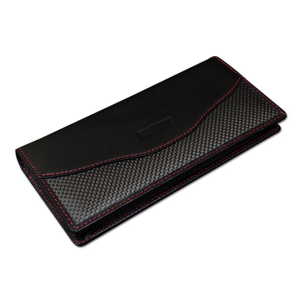 ARCH CARBON STYLE LEATHER LONG WALLET