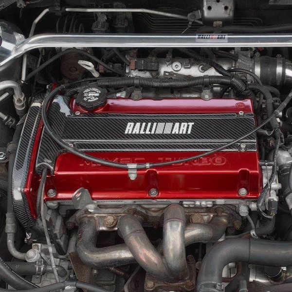 RALLIART CARBON PLUG COVER 4G63
