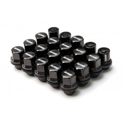 RALLIART 黑色車輪螺絲 (20顆) M12x1.5