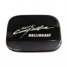 RALLIART CARBON FUEL FILLER COVER, EVO 7/8/9