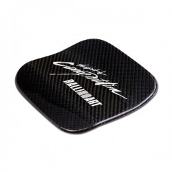 RALLIART CARBON FUEL FILLER COVER, EVO 7/8/9