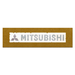 EVO 3 尾箱左上三菱鑽石 MITSUBISHI 裝飾貼