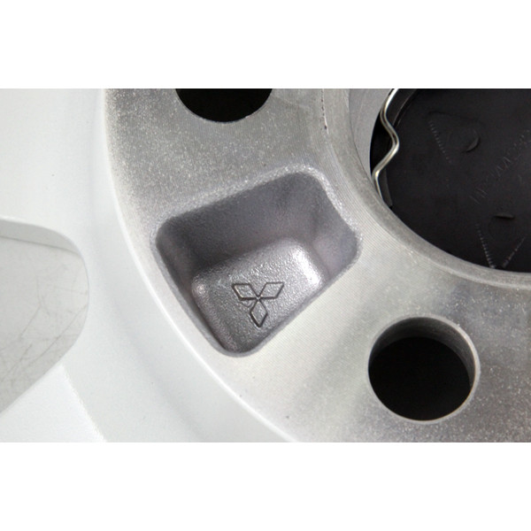 RALLIART X ENKEI ALUMINUM WHEEL, WHITE, EVO 6.5, 4PCS